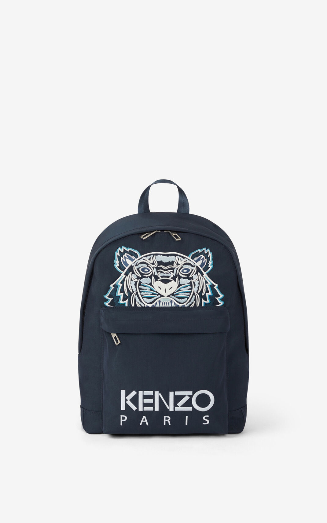 Kenzo Lærred Kampus Tiger Rygsæk Herre - Blå DK-269359